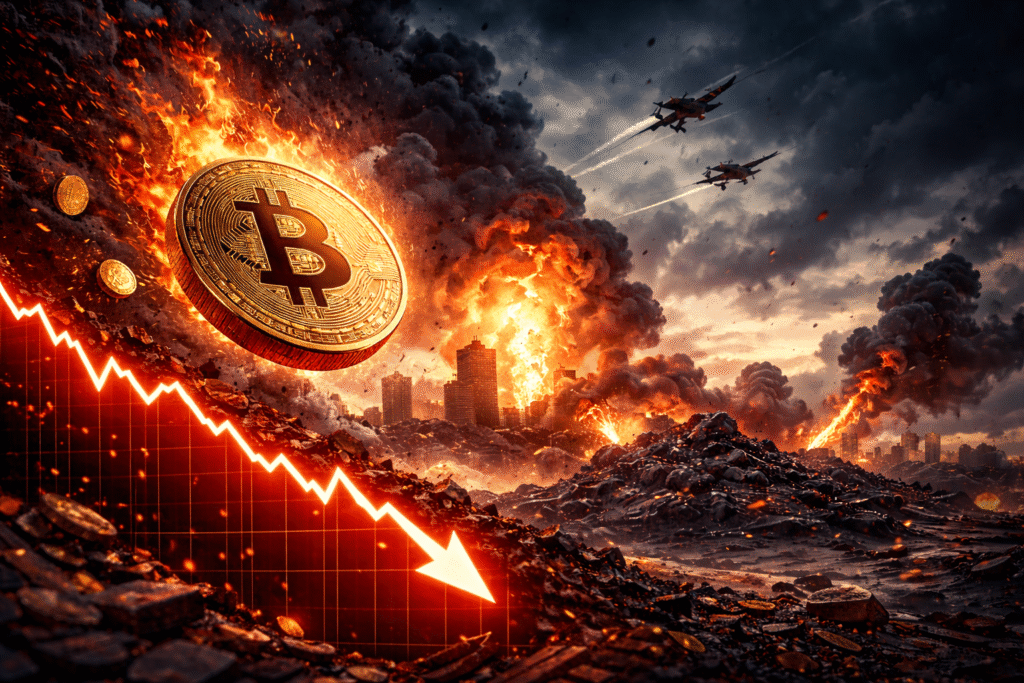BTC Price Drops as Iran-Israel Conflict Sparks Crypto Market Panic